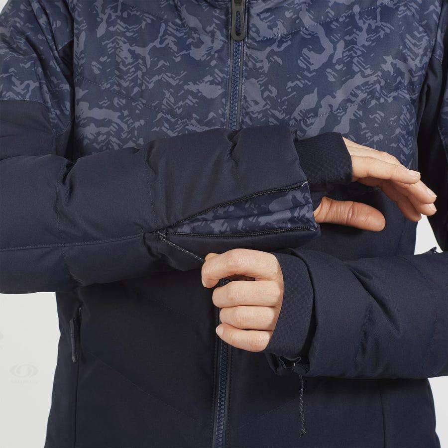 Dámské Softshellová Bunda Salomon Bundy NEW PREVAIL Blankyt | CZ-A1647