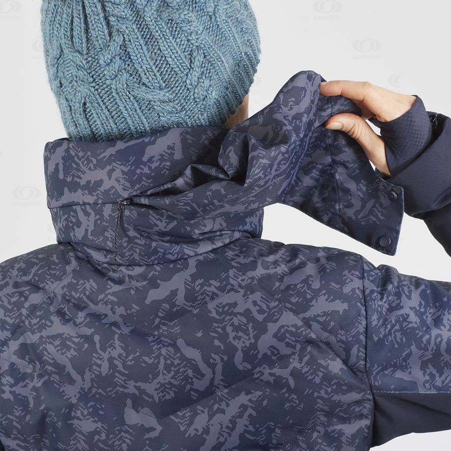 Dámské Softshellová Bunda Salomon Bundy NEW PREVAIL Blankyt | CZ-A1647