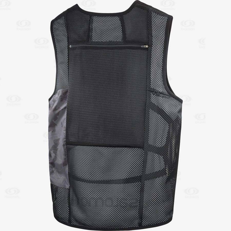 Dámské Softshellová Bunda Salomon Bundy OUTLIFE REVERSIBLE UTILITY U Bílé Černé | CZ-A2627