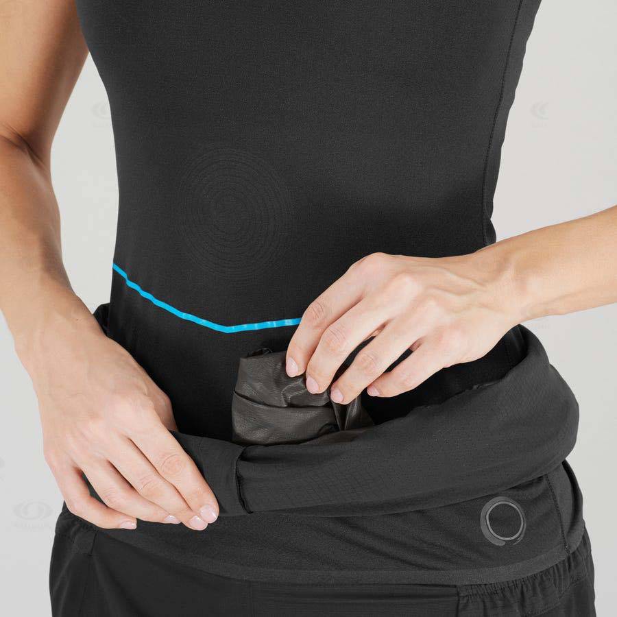 Dámské Softshellová Bunda Salomon Bundy S/LAB GORE-TEX SHAKEDRY™ Černé | CZ-L2243