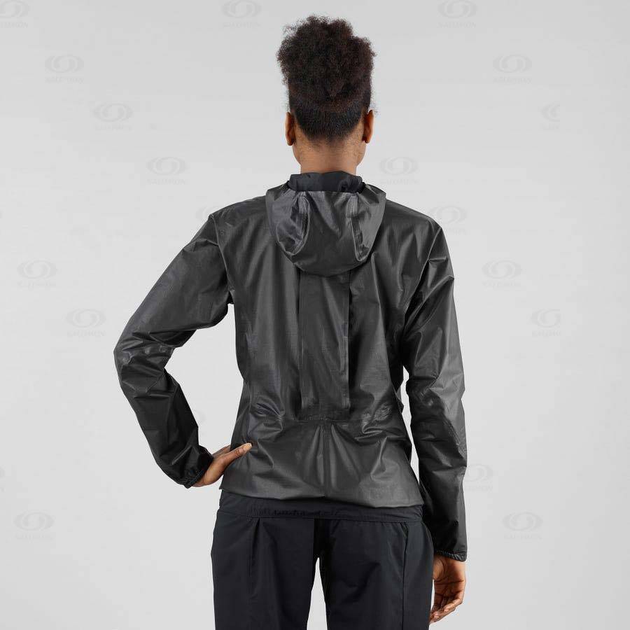 Dámské Softshellová Bunda Salomon Bundy S/LAB GORE-TEX SHAKEDRY™ Černé | CZ-L2243
