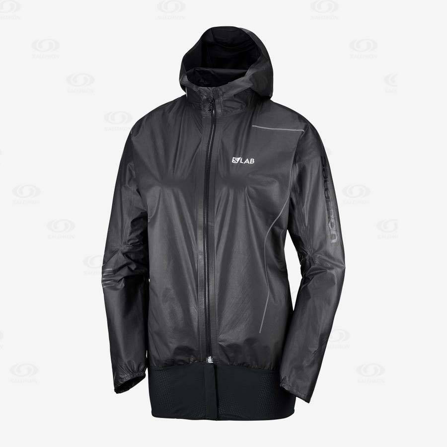 Dámské Softshellová Bunda Salomon Bundy S/LAB GORE-TEX SHAKEDRY™ Černé | CZ-L2243