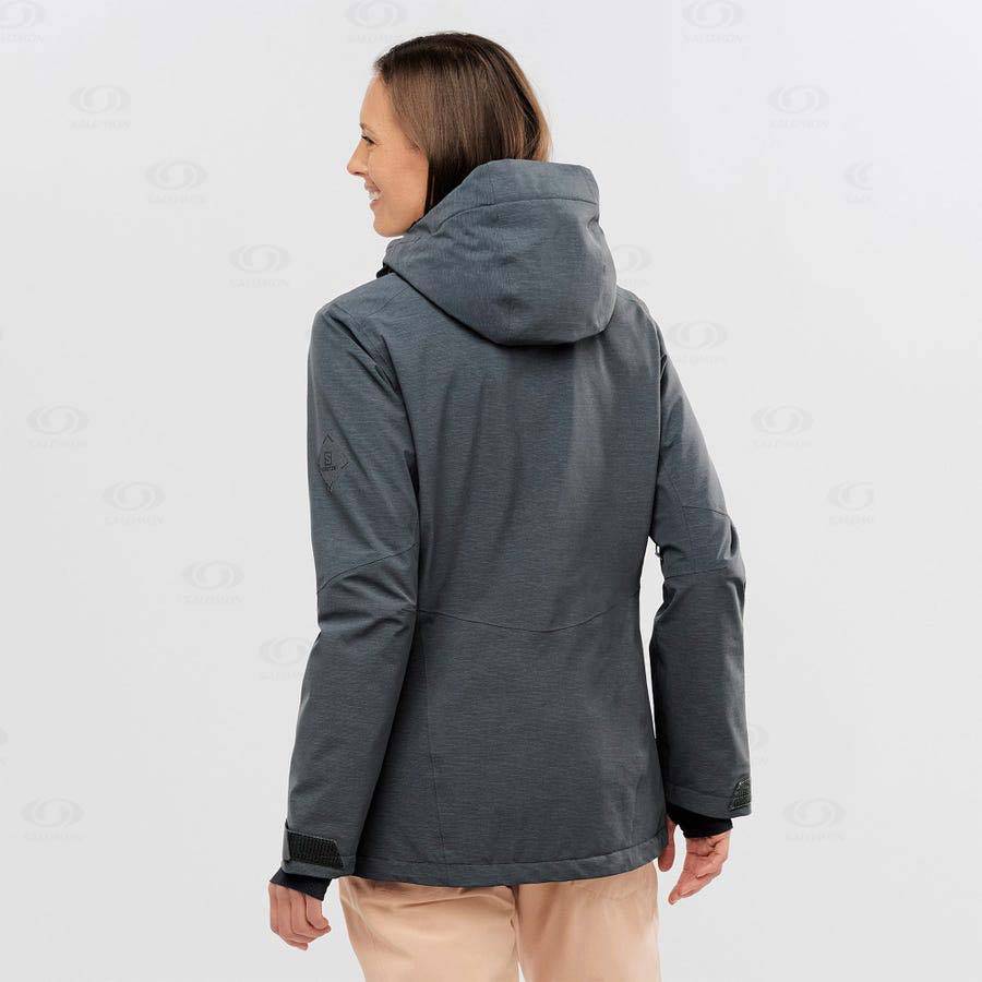 Dámské Softshellová Bunda Salomon Bundy PROOF LIGHT Černé | CZ-N1092