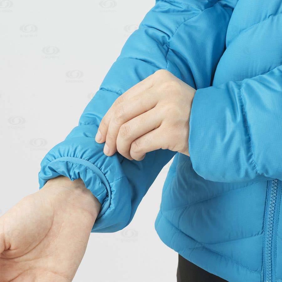 Dámské Softshellová Bunda Salomon Bundy ESSENTIAL XWARM DOWN Blankyt | CZ-N2422