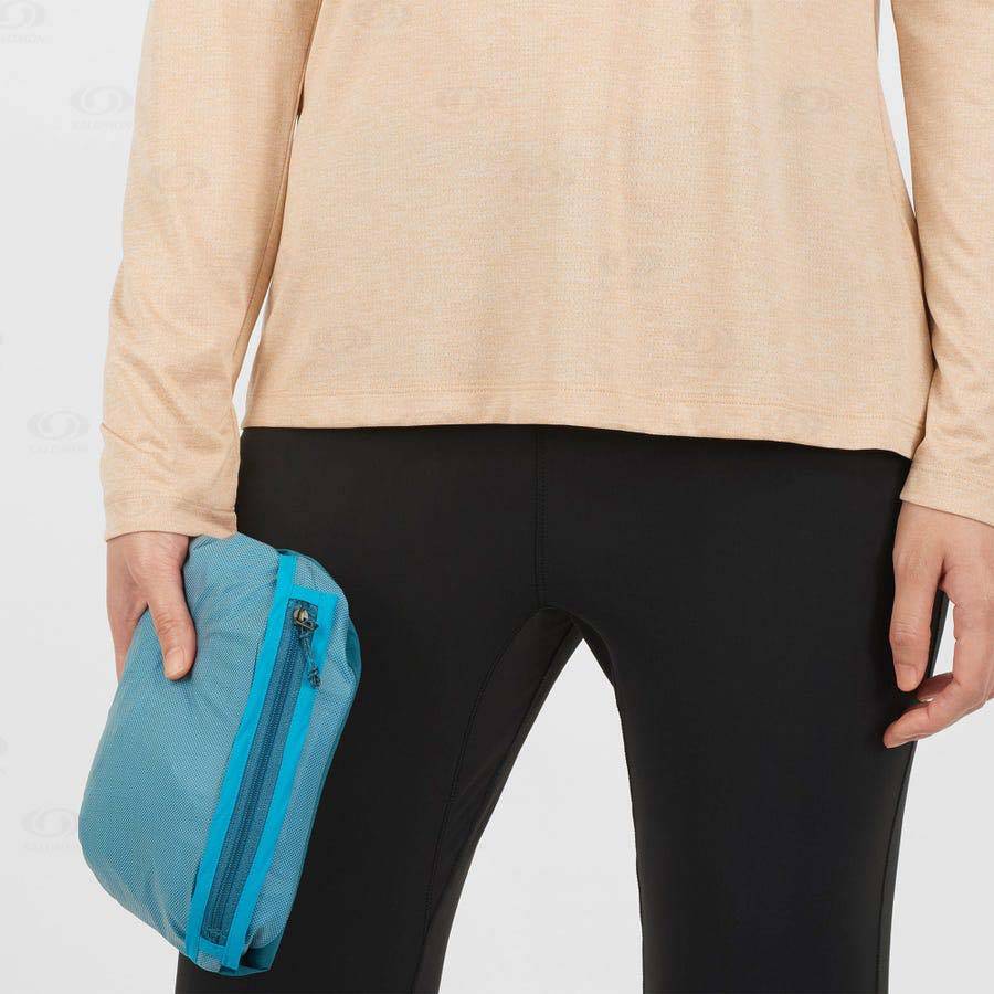 Dámské Softshellová Bunda Salomon Bundy BONATTI TRAIL Blankyt | CZ-O2314