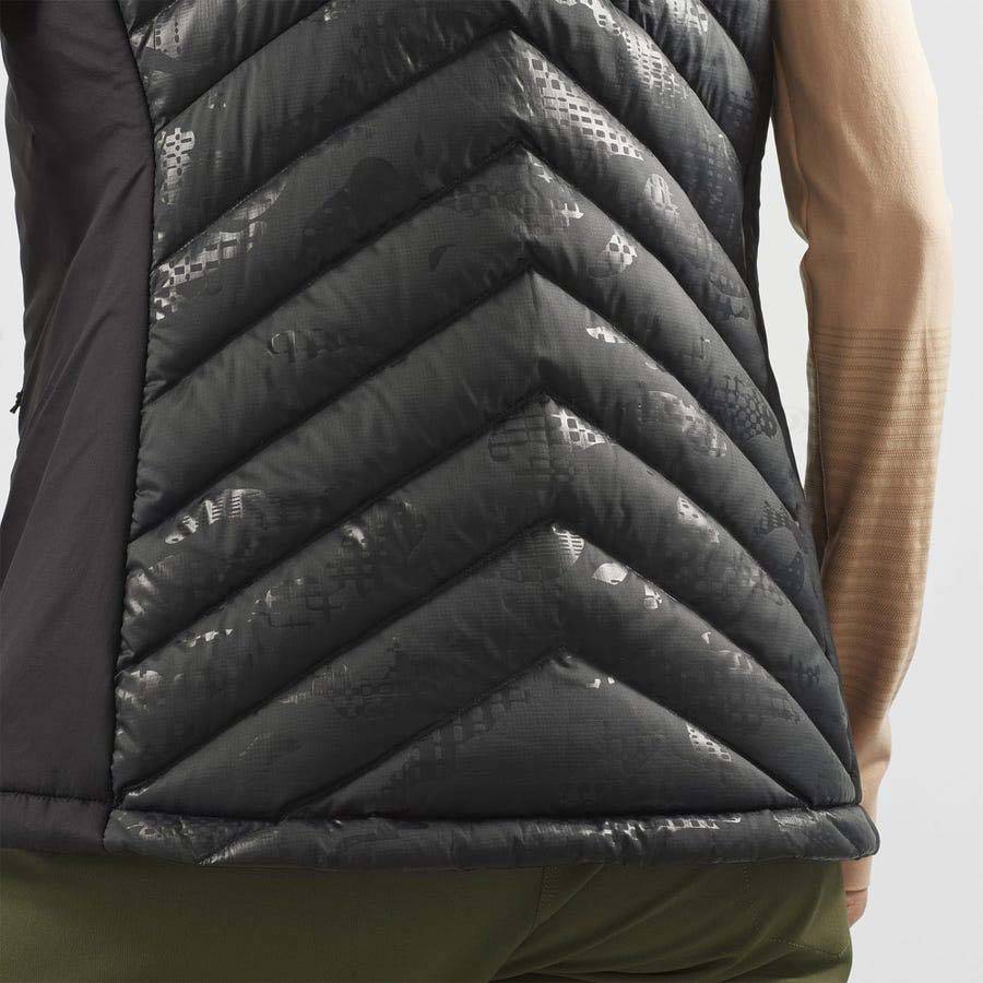 Dámské Softshellová Bunda Salomon Bundy ESSENTIAL XWARM DOWN Černé | CZ-O2470
