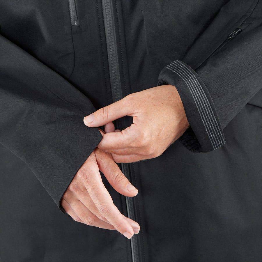 Dámské Softshellová Bunda Salomon Bundy OUTLIFE WP COMMUTER PARKA W Černé | CZ-O2512