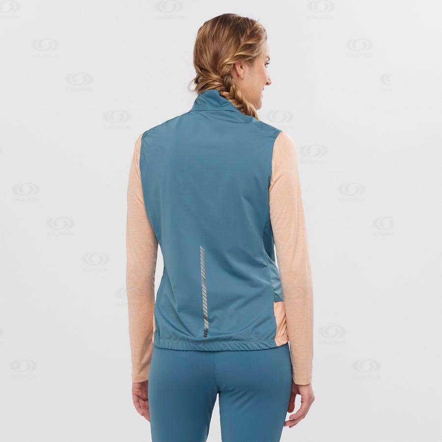 Dámské Softshellová Bunda Salomon Bundy LIGHT SHELL Blankyt | CZ-S2521
