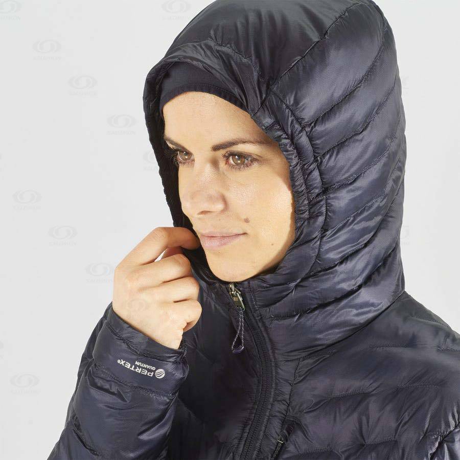 Dámské Softshellová Bunda Salomon Bundy OUTPEAK PRIMALOFT Blankyt | CZ-W1870
