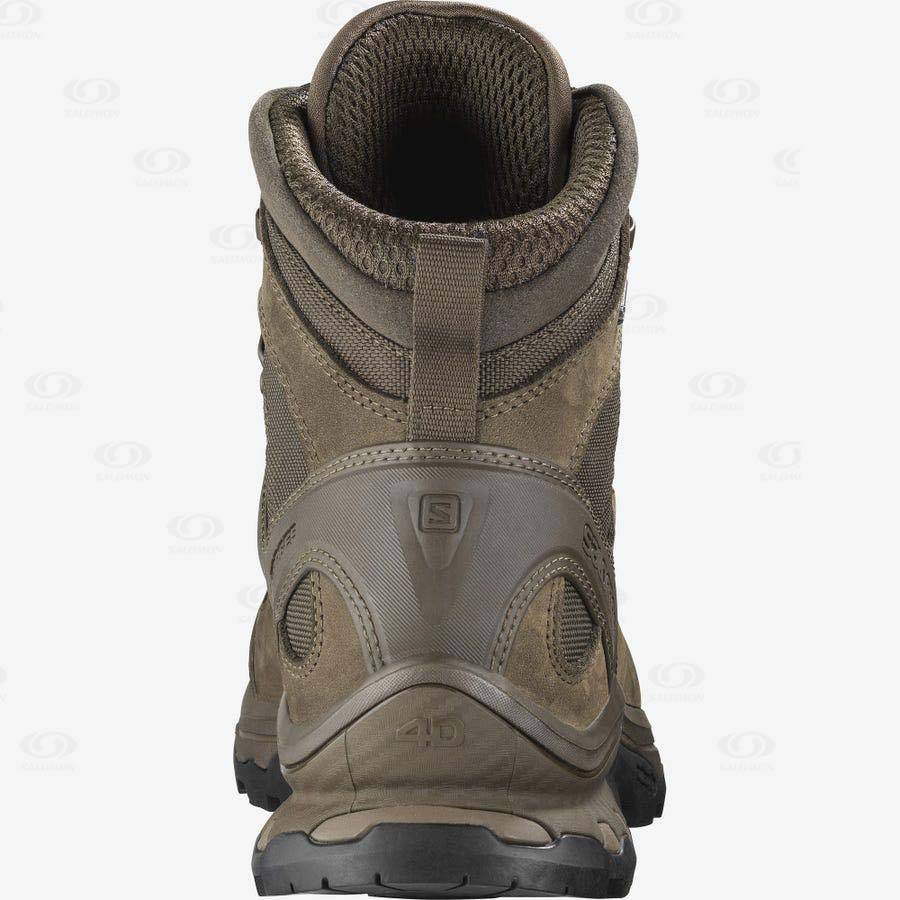 Dámské Taktické Boty Salomon QUEST 4D GORE-TEX FORCES 2 EN Hnědé | CZ-L2572