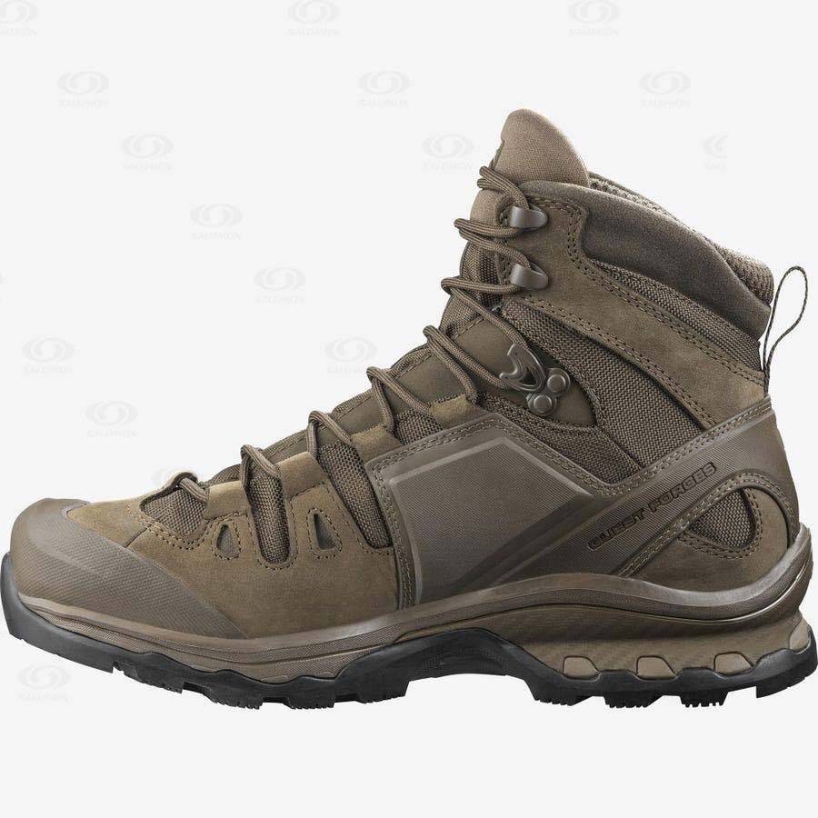 Dámské Taktické Boty Salomon QUEST 4D GORE-TEX FORCES 2 EN Hnědé | CZ-L2572
