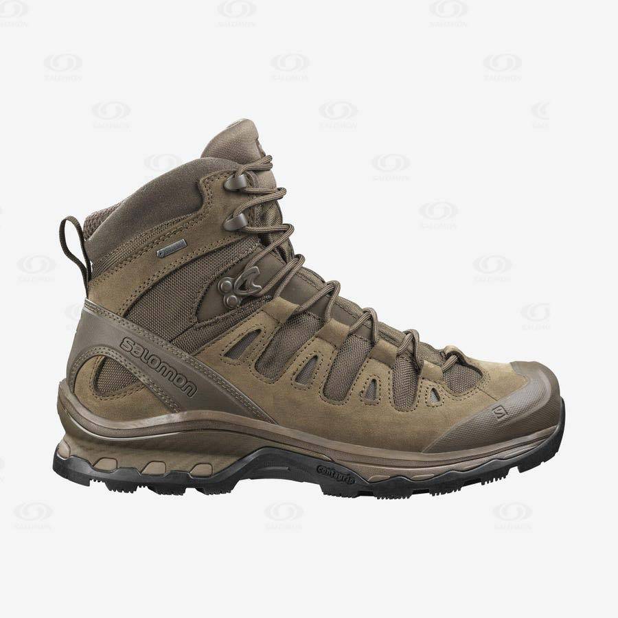Dámské Taktické Boty Salomon QUEST 4D GORE-TEX FORCES 2 EN Hnědé | CZ-L2572