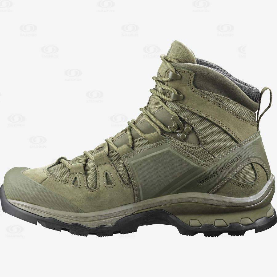 Dámské Taktické Boty Salomon QUEST 4D GORE-TEX FORCES 2 EN Zelene | CZ-M1601