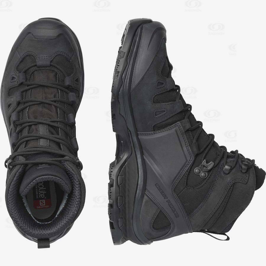 Dámské Taktické Boty Salomon QUEST 4D GORE-TEX FORCES 2 EN Černé | CZ-N2037