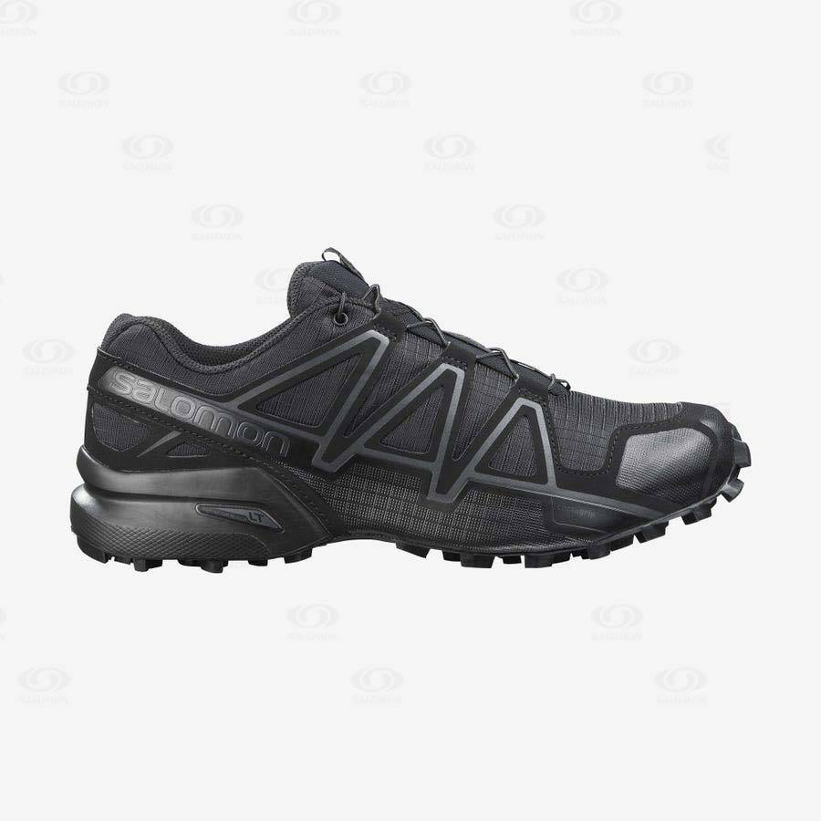 Dámské Taktické Boty Salomon SPEEDCROSS 4 WIDE FORCES Černé | CZ-A1269