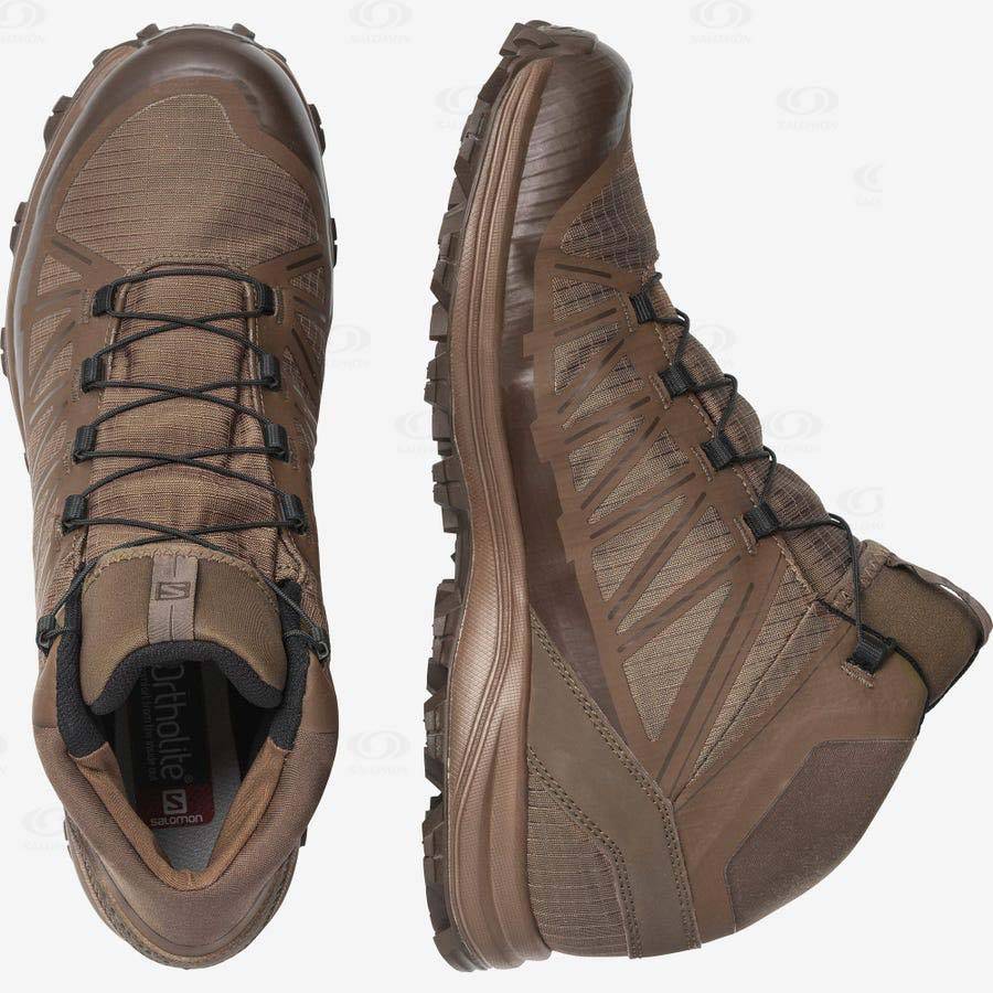 Dámské Taktické Boty Salomon SPEED ASSAULT Hnědé | CZ-M1356