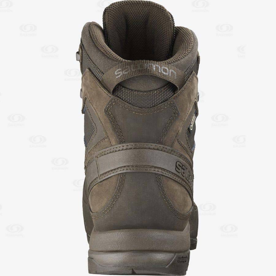 Dámské Taktické Boty Salomon X ALP GORE-TEX FORCES Hnědé | CZ-S1471