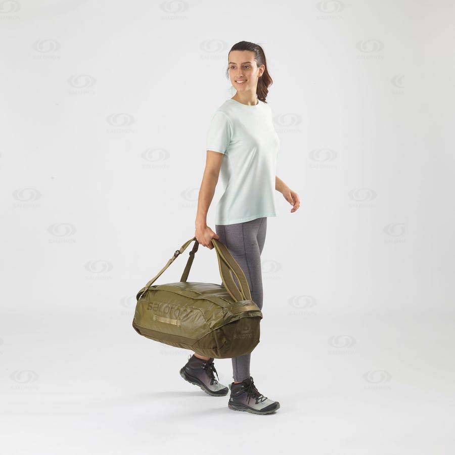 Dámské Tašky Salomon OUTLIFE DUFFEL 45 Olivy Zelené | CZ-S1205