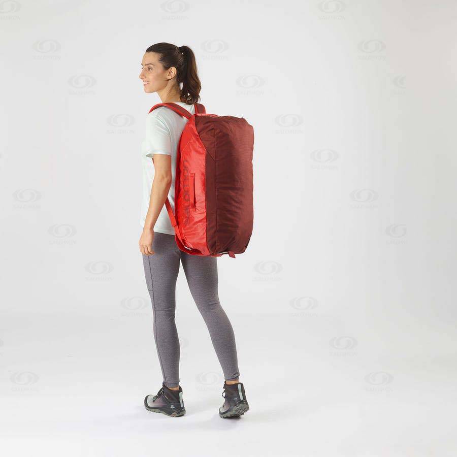 Dámské Tašky Salomon OUTLIFE DUFFEL 45 Červené | CZ-A2004