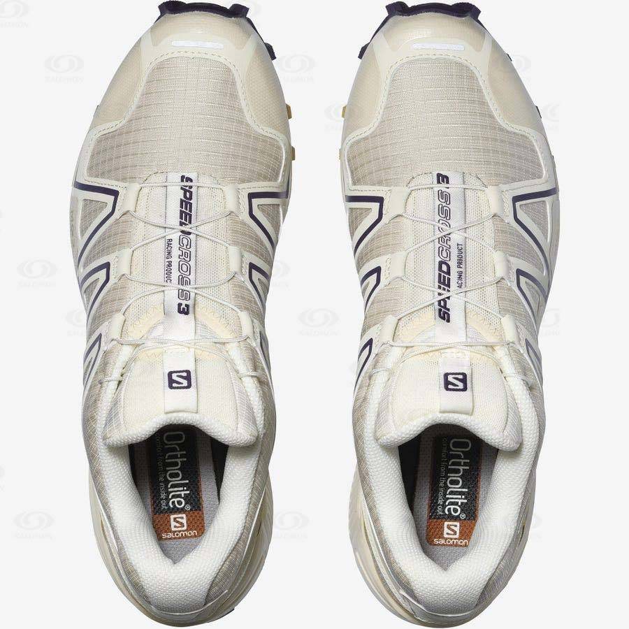 Dámské Tenisky Salomon SPEEDCROSS 3 Béžový | CZ-S1296