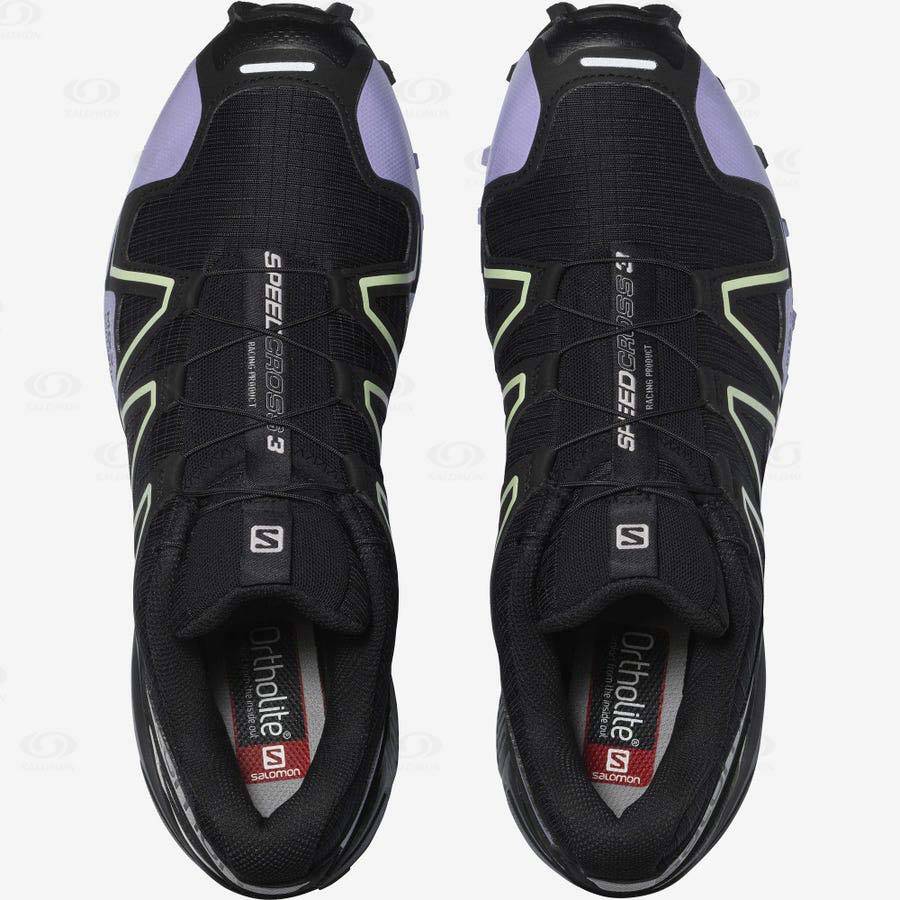Dámské Tenisky Salomon SPEEDCROSS 3 Černé Fialové | CZ-L1032