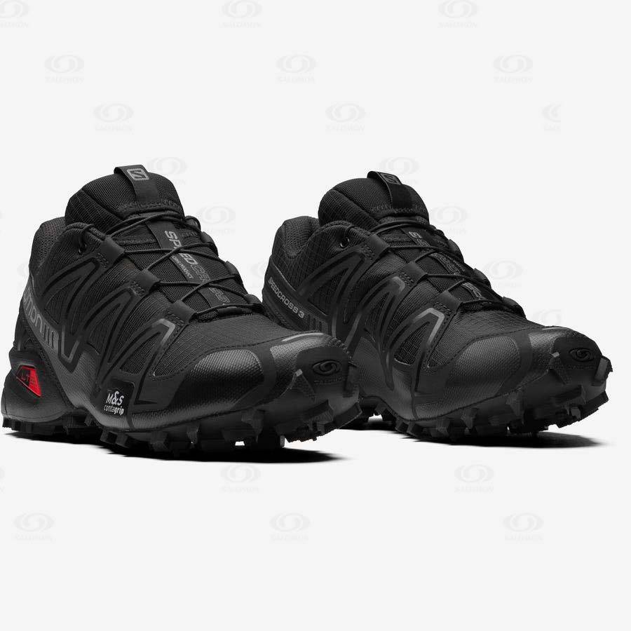 Dámské Tenisky Salomon SPEEDCROSS 3 Černé | CZ-M2455