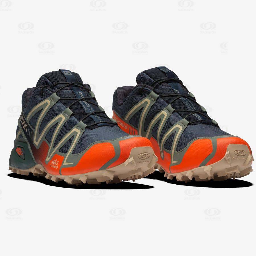 Dámské Tenisky Salomon SPEEDCROSS 3 Šedé | CZ-O1168