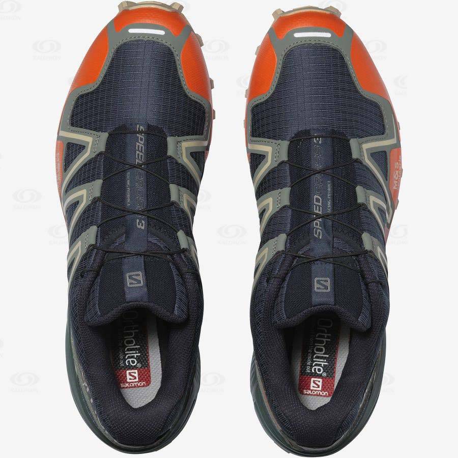 Dámské Tenisky Salomon SPEEDCROSS 3 Šedé | CZ-O1168