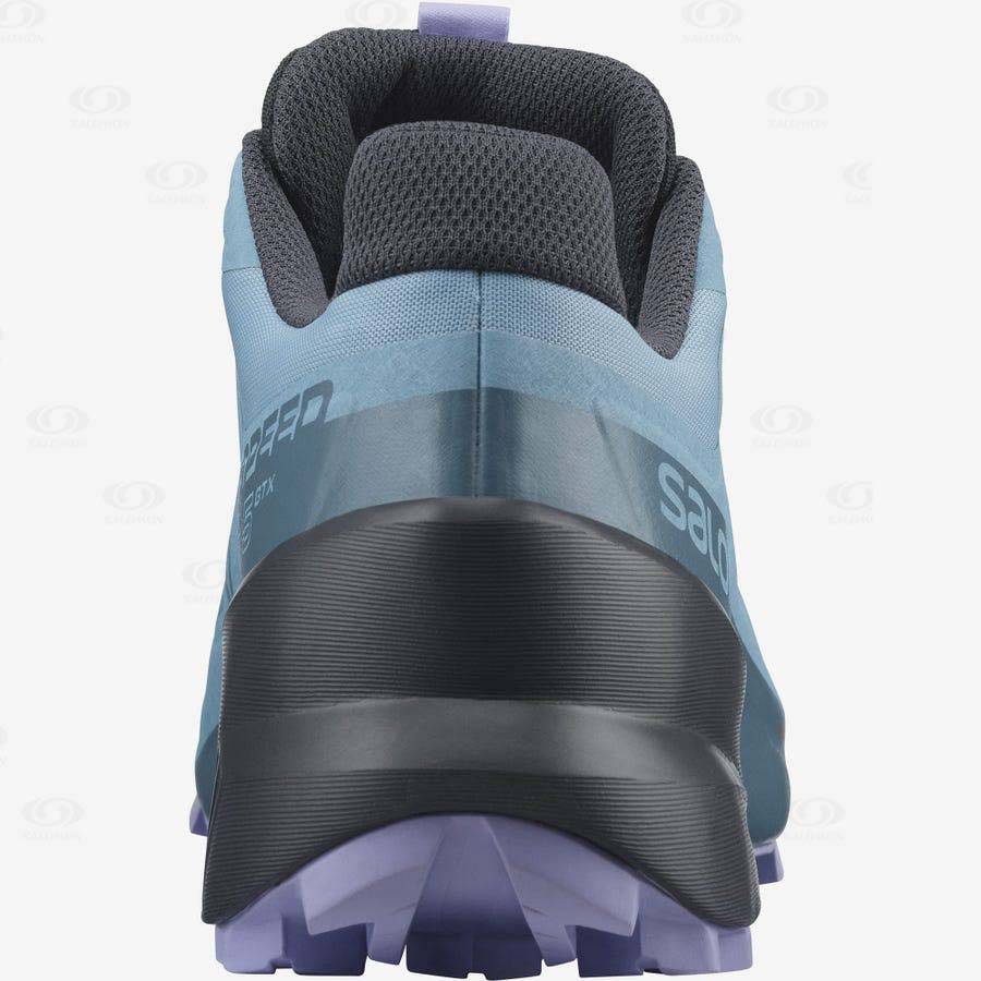 Dámské Trailové Běžecké Boty Salomon SPEEDCROSS 5 GORE-TEX Blankyt | CZ-S1429