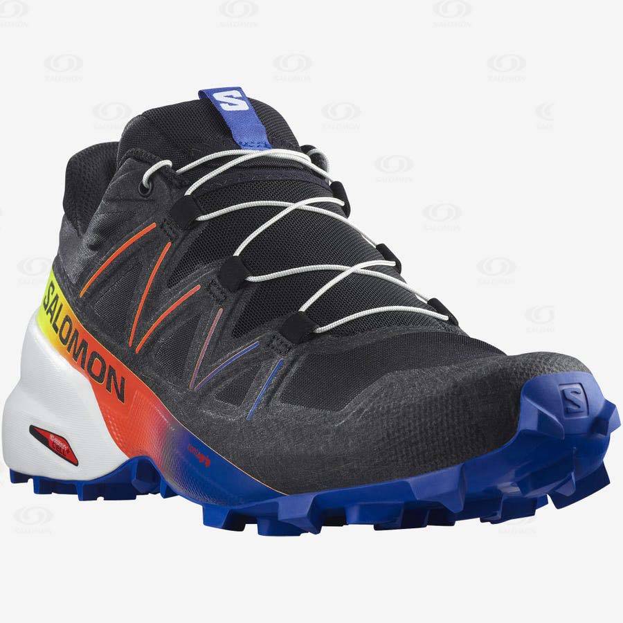 Dámské Trailové Běžecké Boty Salomon SPEEDCROSS 5 RACING PACK Černé Žluté | CZ-S1891