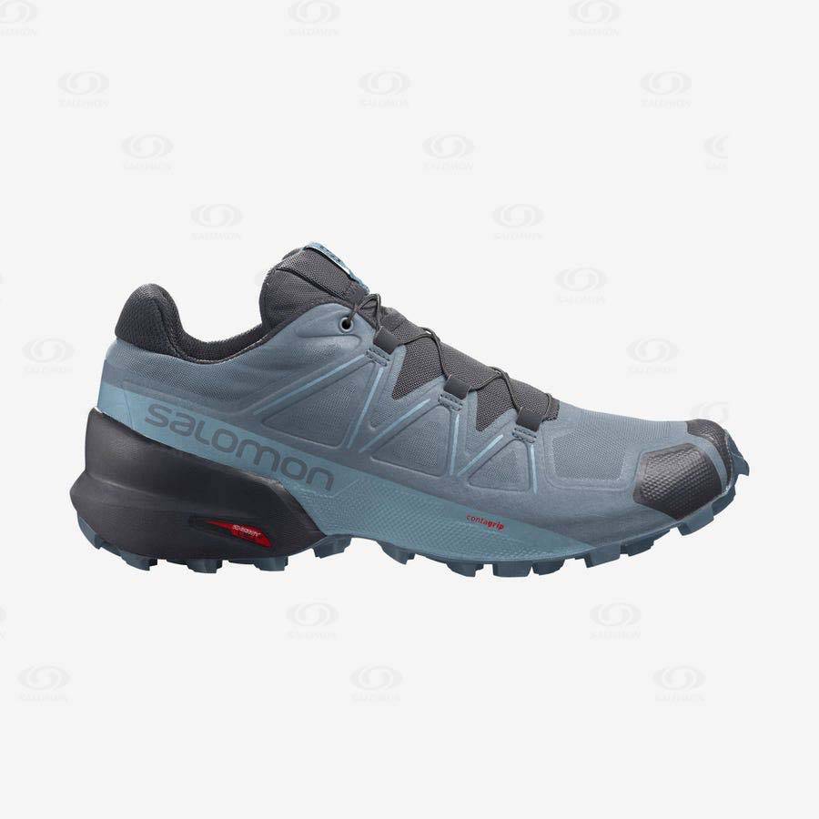 Dámské Trailové Běžecké Boty Salomon SPEEDCROSS 5 Blankyt | CZ-S2556