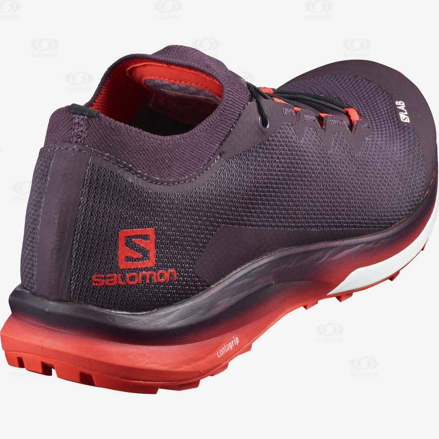 Dámské Trailové Běžecké Boty Salomon S/LAB ULTRA 3 Fialové | CZ-N1323