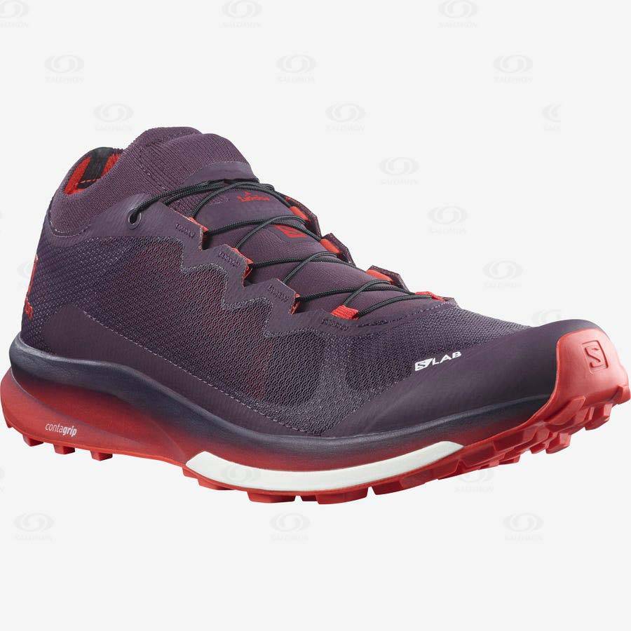 Dámské Trailové Běžecké Boty Salomon S/LAB ULTRA 3 Fialové | CZ-N1323