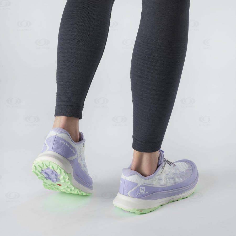 Dámské Trailové Běžecké Boty Salomon ULTRA GLIDE Fialové | CZ-A2480