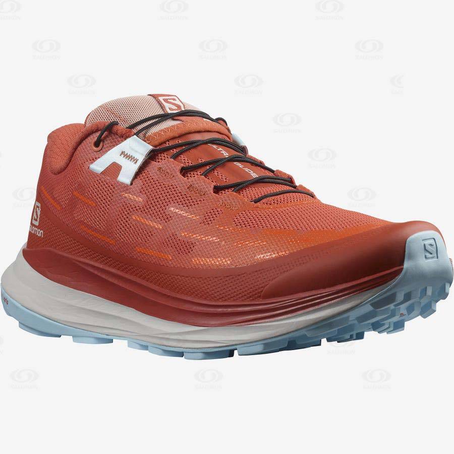 Dámské Trailové Běžecké Boty Salomon ULTRA GLIDE Oranžové | CZ-S2164