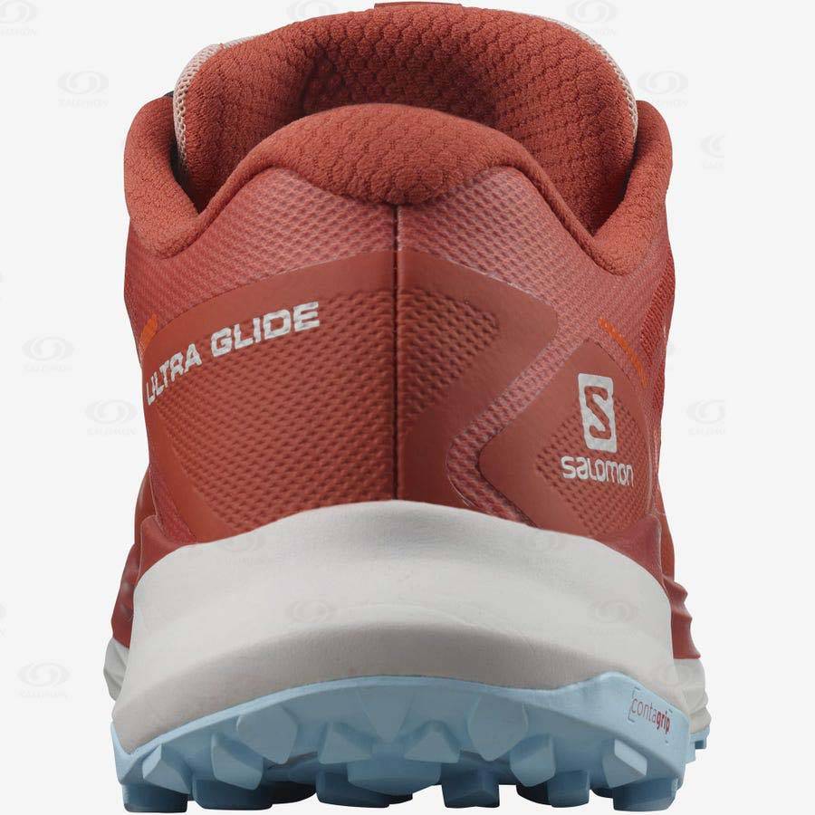 Dámské Trailové Běžecké Boty Salomon ULTRA GLIDE Oranžové | CZ-S2164