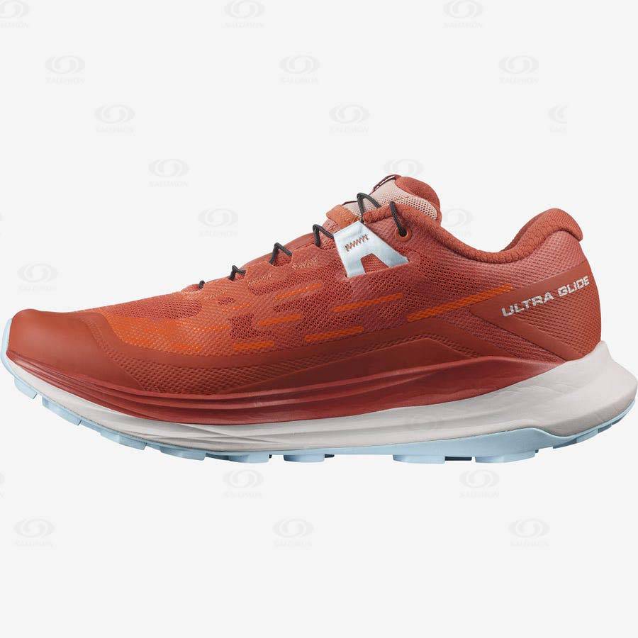 Dámské Trailové Běžecké Boty Salomon ULTRA GLIDE Oranžové | CZ-S2164