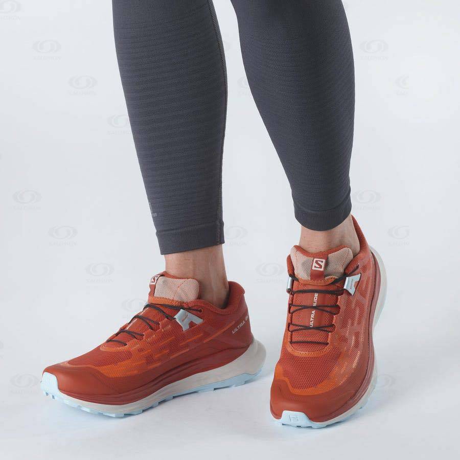 Dámské Trailové Běžecké Boty Salomon ULTRA GLIDE Oranžové | CZ-S2164