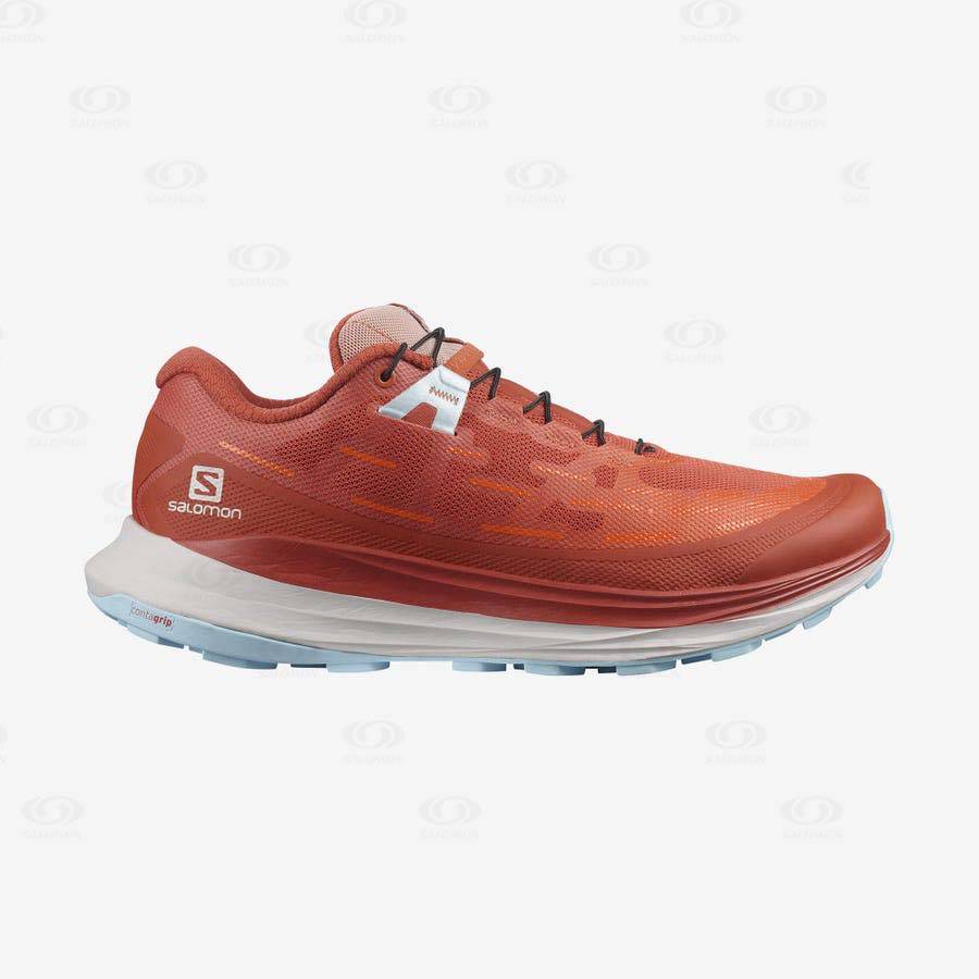 Dámské Trailové Běžecké Boty Salomon ULTRA GLIDE Oranžové | CZ-S2164