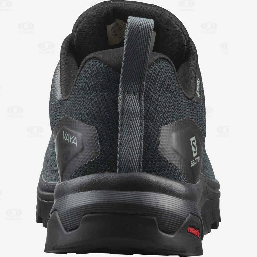 Dámské Trekové Boty Salomon VAYA GORE-TEX Černé Olivy Zelené | CZ-W1470