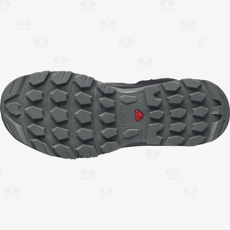 Dámské Trekové Boty Salomon VAYA MID GORE-TEX Černé Bílé | CZ-A2067