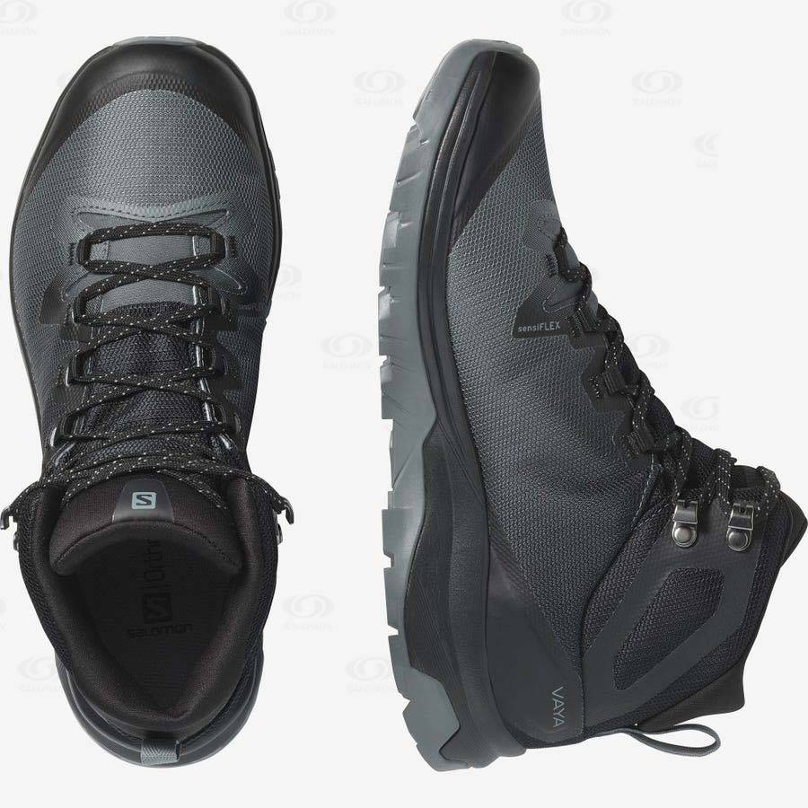 Dámské Trekové Boty Salomon VAYA MID GORE-TEX Černé | CZ-O2141