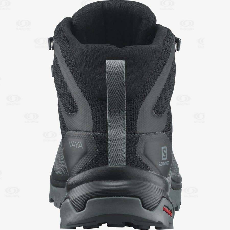 Dámské Trekové Boty Salomon VAYA MID GORE-TEX Černé | CZ-O2141