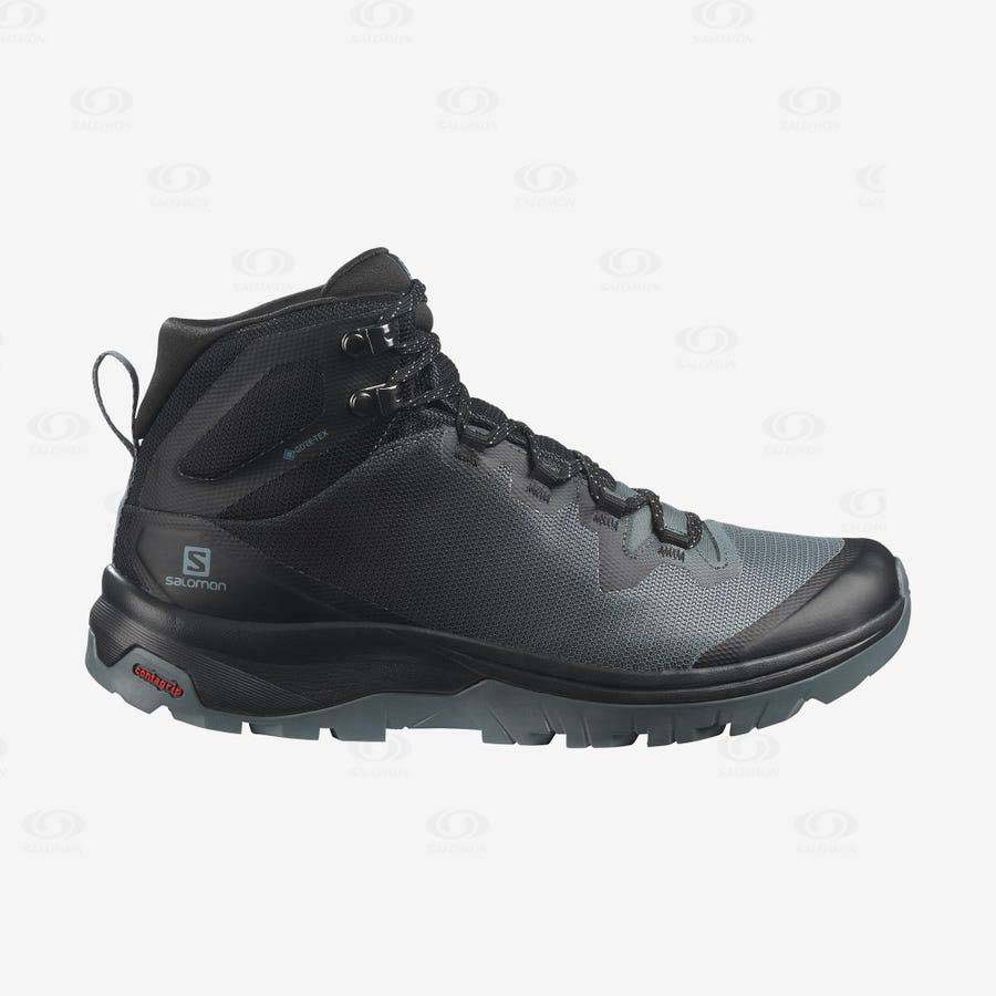 Dámské Trekové Boty Salomon VAYA MID GORE-TEX Černé | CZ-O2141