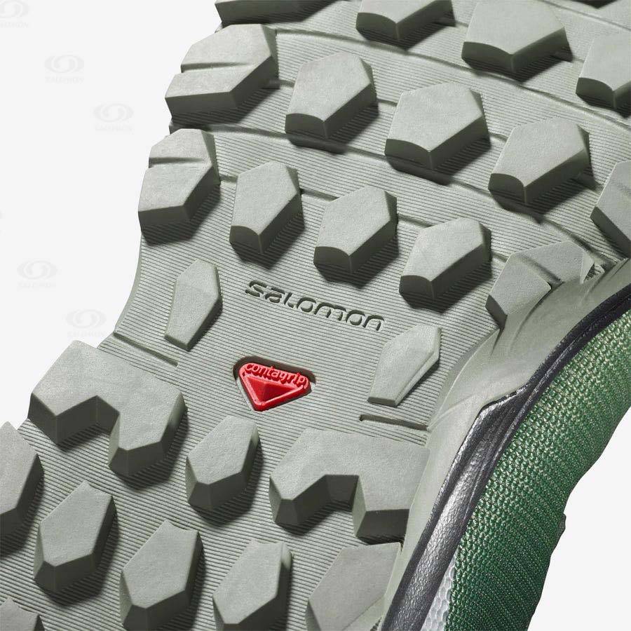 Dámské Trekové Boty Salomon VAYA MID GORE-TEX Zelene | CZ-O2237