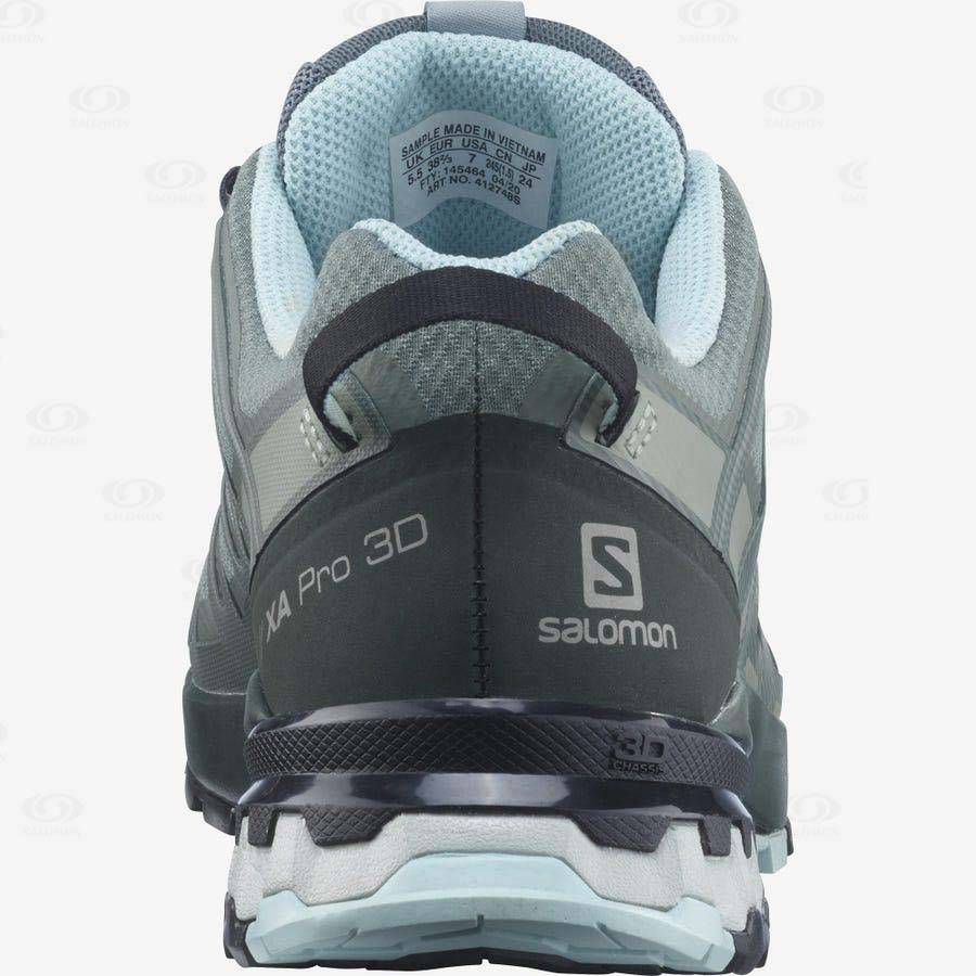 Dámské Trekové Boty Salomon XA PRO 3D v8 GORE-TEX Zelene | CZ-O2043