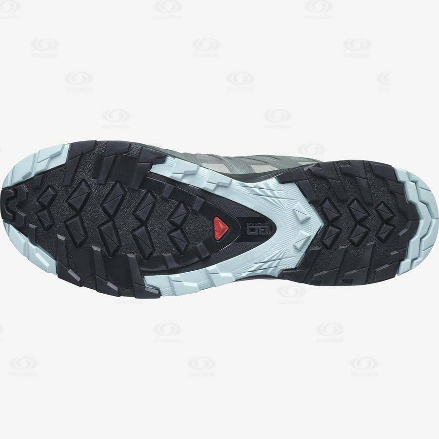 Dámské Trekové Boty Salomon XA PRO 3D v8 GORE-TEX Zelene | CZ-O2043