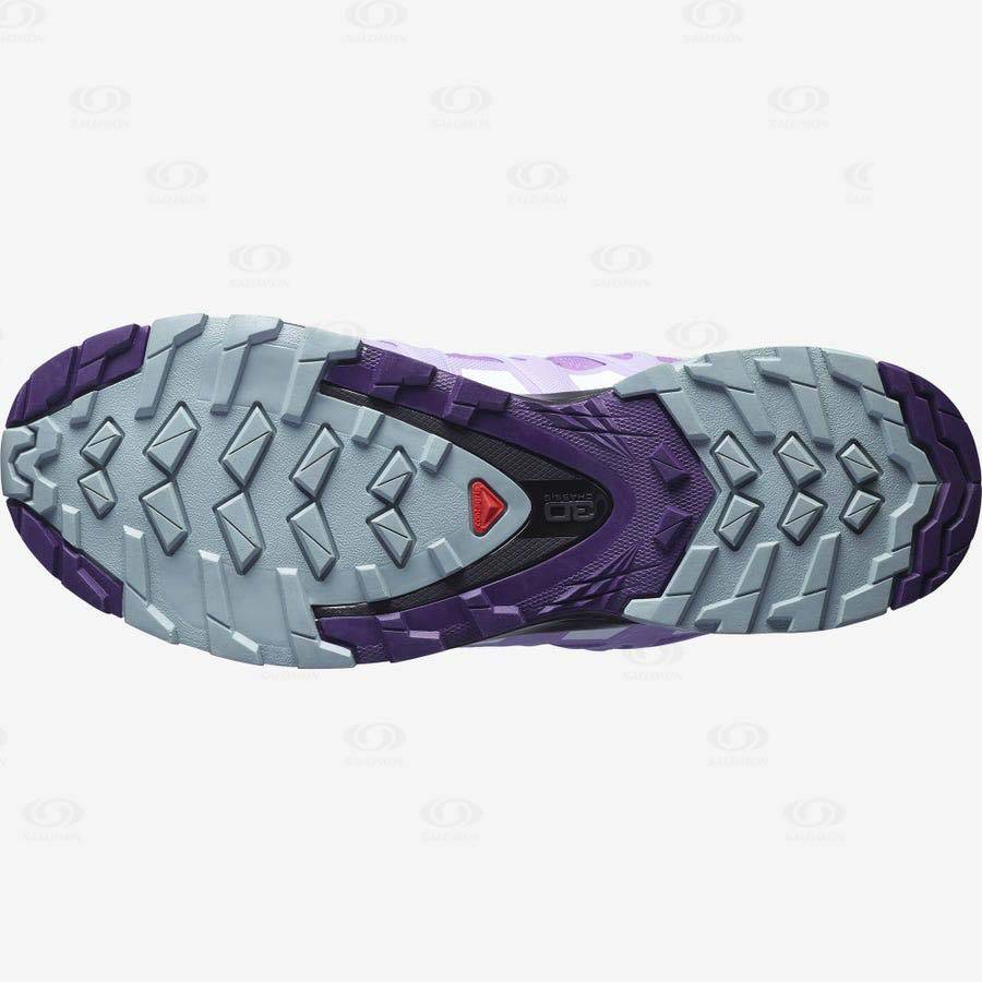 Dámské Trekové Boty Salomon XA PRO 3D v8 GORE-TEX Fialové | CZ-W1500