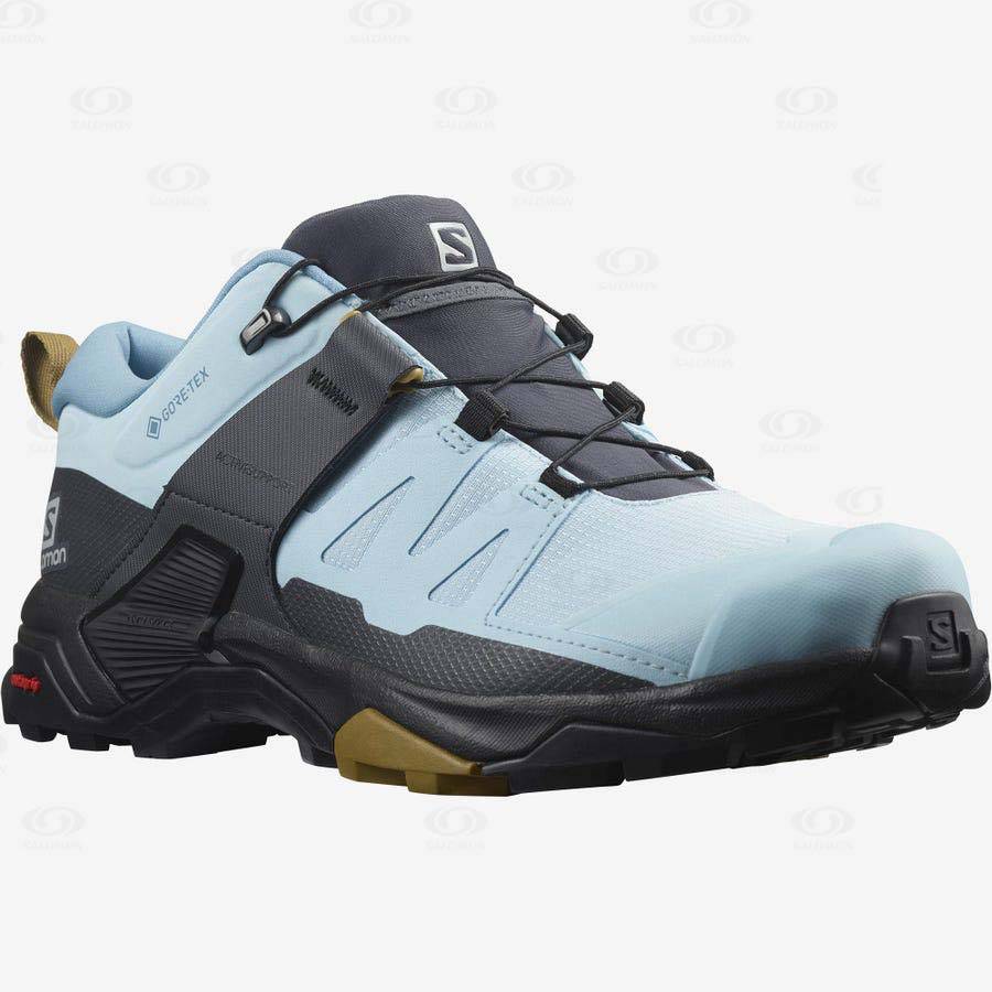 Dámské Trekové Boty Salomon X ULTRA 4 GORE-TEX Černé Blankyt | CZ-O2421