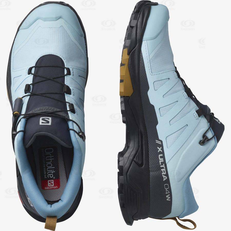Dámské Trekové Boty Salomon X ULTRA 4 GORE-TEX Černé Blankyt | CZ-O2421